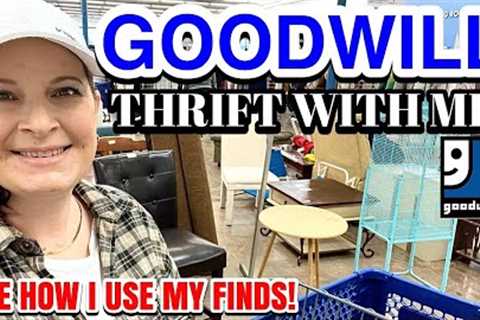 THRIFTING GOODWILL even when it’s crazy!!  THRIFT WITH ME FOR HOME DECOR + THRIFT HAUL