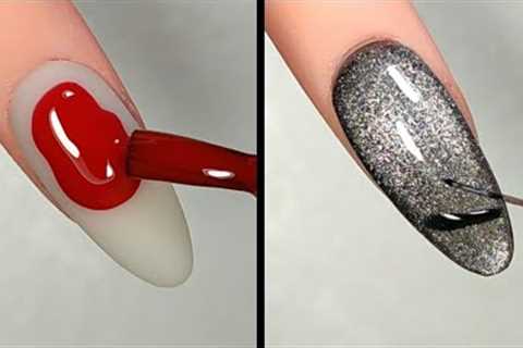 #151 New Christmas Tree Nail Art Design 2023 |Christmas Nail Design For Beginners At Home #nailart