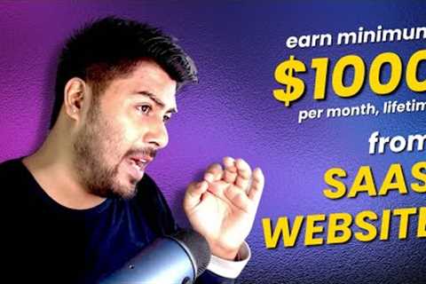SAAS website banake - Lifetime Earning karo | Online Earning Ideas
