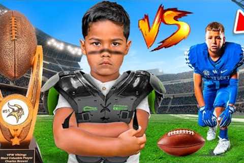 The #1 Youth FOOTBALL Player CHALLENGED Zakyius!