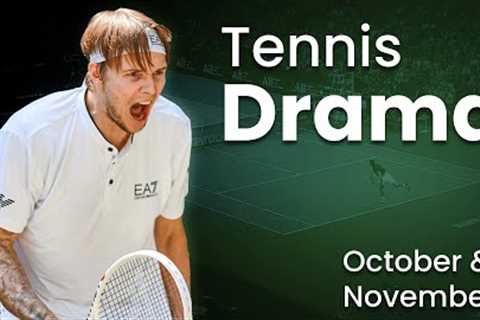 Tennis Angry Moments &amp; Drama - October &amp; November 2023