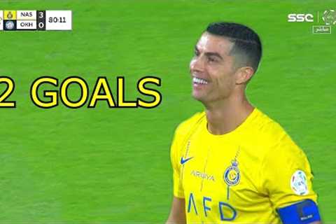 Cristiano Ronaldo 2 AMAZING GOALS vs Al Akhdoud (24/11/2023) HD
