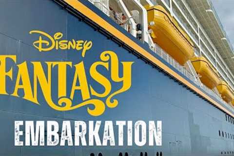 The PERFECT Embarkation Day on Disney Fantasy