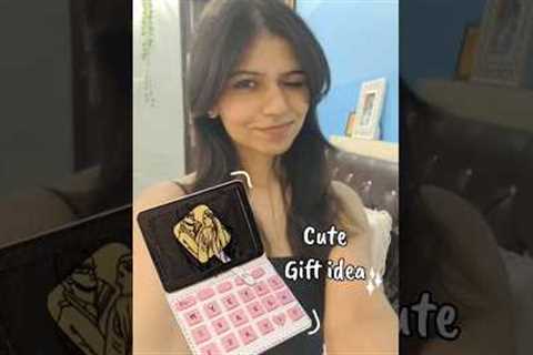 ❤️ Cute Gift Idea for bf/gf/best friend 💻🔍 #diy #giftidea #shorts #subscribe