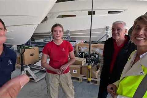 We met Tom Cruise 😳😝 Building Boats with Riviera Yachts (p2)