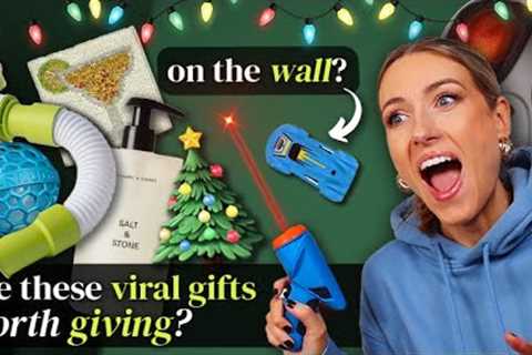 I Bought Every Christmas GIFT IDEA off TIKTOK/INSTAGRAM: what's ACTUALLY worth buying?