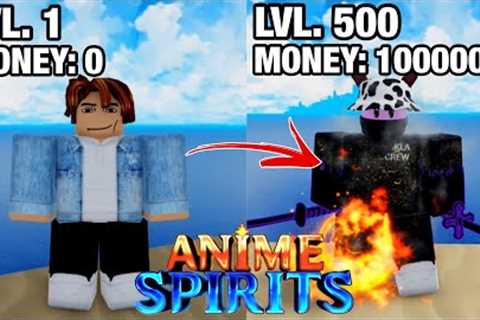 (Anime Spirits) Beginners Guide How to Level Up Best Way [FULL GUIDE] Roblox