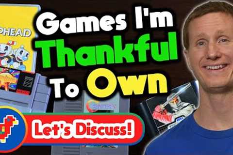 Video Games and Consoles I'm Thankful to Own - Retro Bird
