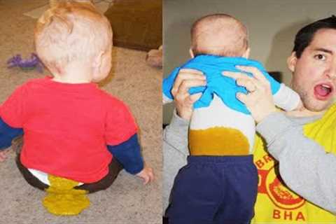 Oh no!! Looks like babies are... 💩💩💩💨💨💨Funny Baby Farts - Funny Trendy Everyday..