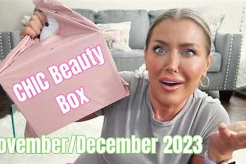 Chic Beauty Box unboxing November  and December 2023 | chic beauty box 2023 | HOTMESS MOMMA MD