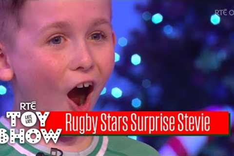 Irish rugby stars' epic Toy Show surprise! | The Late Late Toy Show
