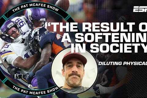 Aaron Rodgers endorses Tom Brady's NFL critique: 'The rules form bad habits' | The Pat McAfee Show