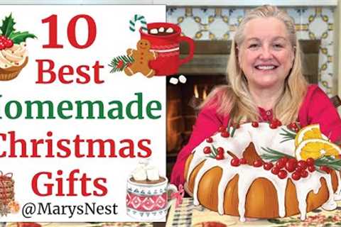 10 Best Homemade Christmas Gifts Marathon and More!