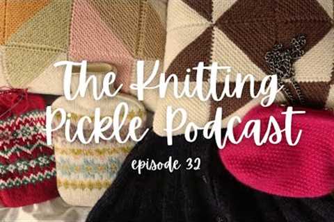 The Knitting Pickle Podcast - Ep 32 - Try not to say 'Christmas' and Stella Quilt Cushion release