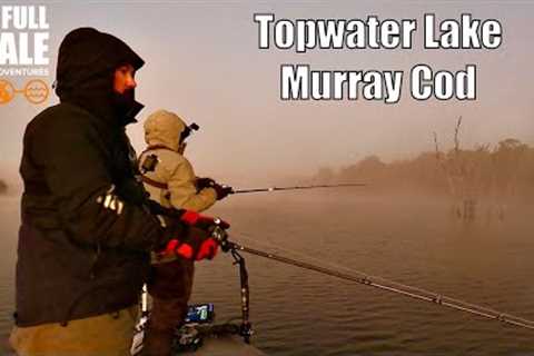Topwater Lake Fishing For Murray Cod | The Full Scale