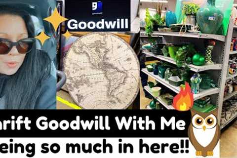 feel like i was lied to, thrifting goodwill for home decor🔥