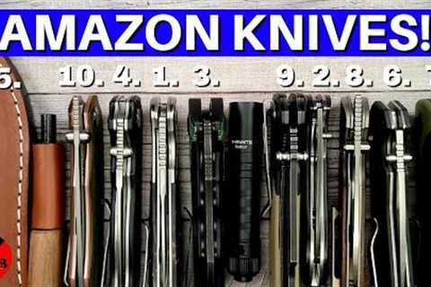 10 KNIVES with SUPER DEALS ON AMAZON