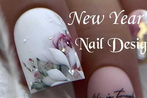 Easy New Year's nail design | Best Nail Art