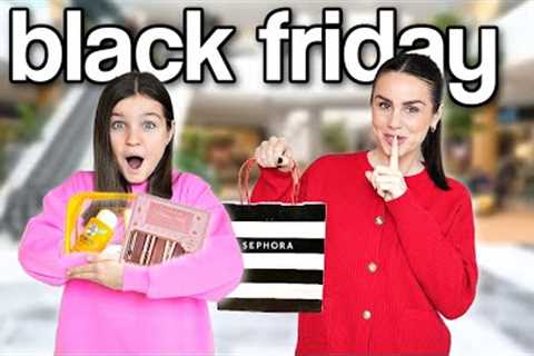 MIA’S BIRTHDAY SHOPPING on BLACK FRIDAY!! *secret gifts* | Family Fizz