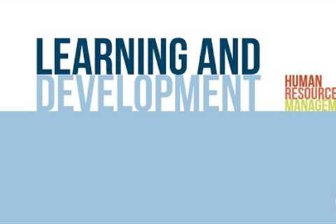 Learning and Development
