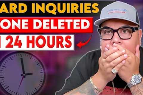 How To REMOVE Hard Inquiries From Credit Reports for FREE! In 24 Hours 😳