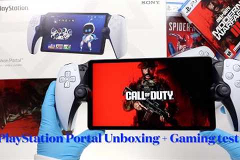 New Sony PlayStation Portal Remote Player | Unboxing