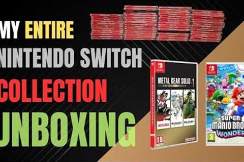 My HUGE Nintendo Switch GAMES COLLECTION 2023!