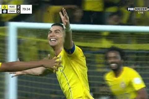 Cristiano Ronaldo vs Al Akhdoud (24/11/23) English Commentry HD