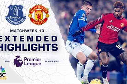 Everton v. Manchester United | PREMIER LEAGUE HIGHLIGHTS | 11/26/2023 | NBC Sports