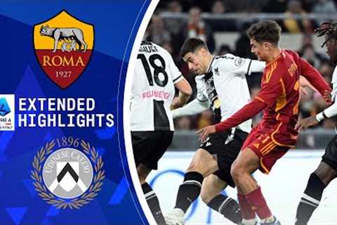 Roma vs. Udinese : Extended Highlights | Serie A | CBS Sports Golazo
