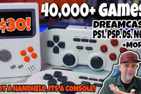This RETRO Console Cost Only $30 &amp; Has TONS Of GAMES!