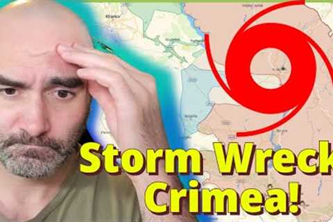 Massive Cyclone RIPS Through Crimea! 28 Nov 23 Ukraine Daily Update