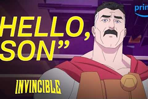 Omni-Man and Invincible's Shocking Reunion | Invincible | Prime Video
