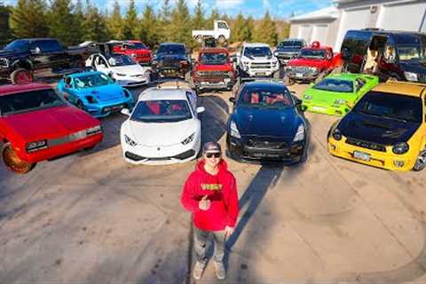 FULL TOUR OF OUR CAR COLLECTION