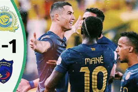 Ronaldo The Best 🚀🔥- AlNassr vs AlHazem 5-1 ⚽- Sadio Mane Skills 🔥- All Goals &amp; Highlights..