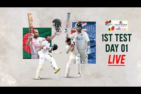 Bangladesh vs New zealand | 1st Test | Day 1 | LIVE