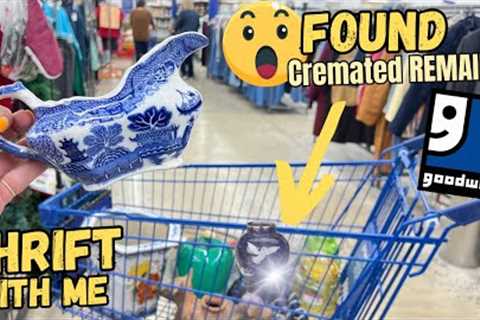 Found CREMATED REMAINS at Goodwill | Thrift With Me | Reselling