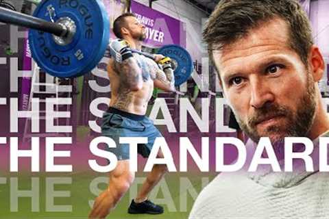 INSANE LADDER LIFT into CrossFit's THE STANDARD w/ Travis Mayer