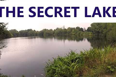 SECRET LAKE IN AUTUMN -  LOST LAKE - FLOAT FISHING GRAVEL PIT - SECRET LOST LAKE  - LUNCHEON MEAT