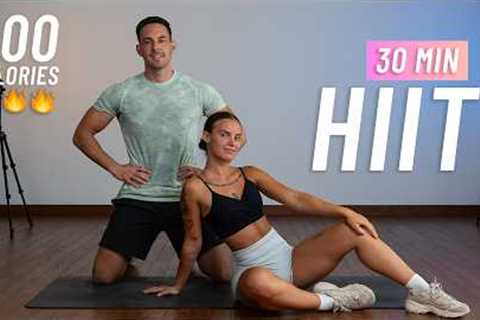 30 MIN CARDIO HIIT WORKOUT - ALL STANDING - Full Body, No Equipment, Home Workout