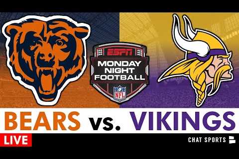 Bears vs. Vikings Live Streaming Scoreboard, Free Play-By-Play, Highlights, Stats | NFL Week 12 MNF