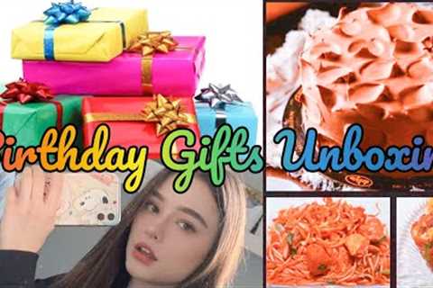 Unboxing My Birthday Gifts 😱🎉🎁So Excited