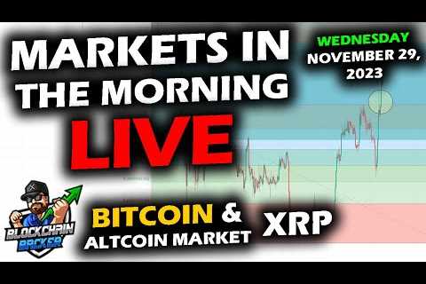 MARKETS in the MORNING, 11/29/2023, Bitcoin $38,000, Gold $2,040, Altcoin Market Green, DXY Hits 102
