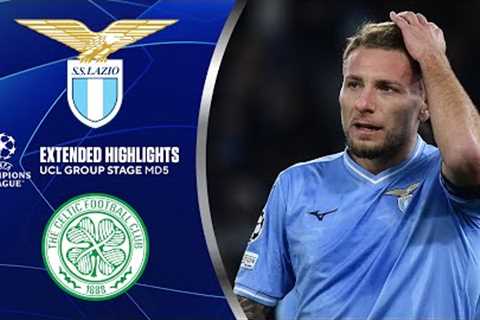 Lazio vs. Celtic: Extended Highlights | UCL Group Stage MD 5 | CBS Sports Golazo