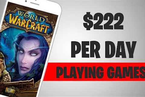 Make $222 TODAY PLAYING GAMES! (Make Money Online Free)