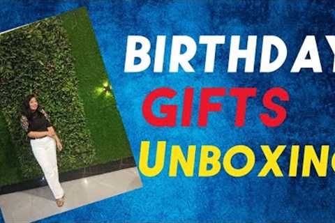 birthday gifts unboxing 🎁🎁 || best birthday gifts ever 🤩🤩