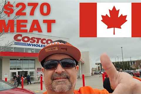 Grocery Shopping Costco Canada Who can afford $270 meat?