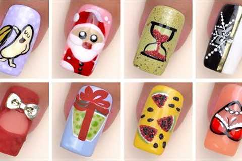 Best Nails Art Tutorial 😍 Christmas Nail Designs 2023🎄Nails Art