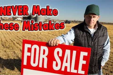 10 MISTAKES NOT to Make When Buying Land.