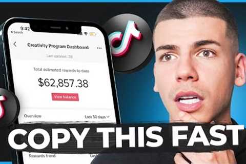 Easy $1,000/Day TikTok Creativity Program Niche for Beginners Make Money Online (2024)